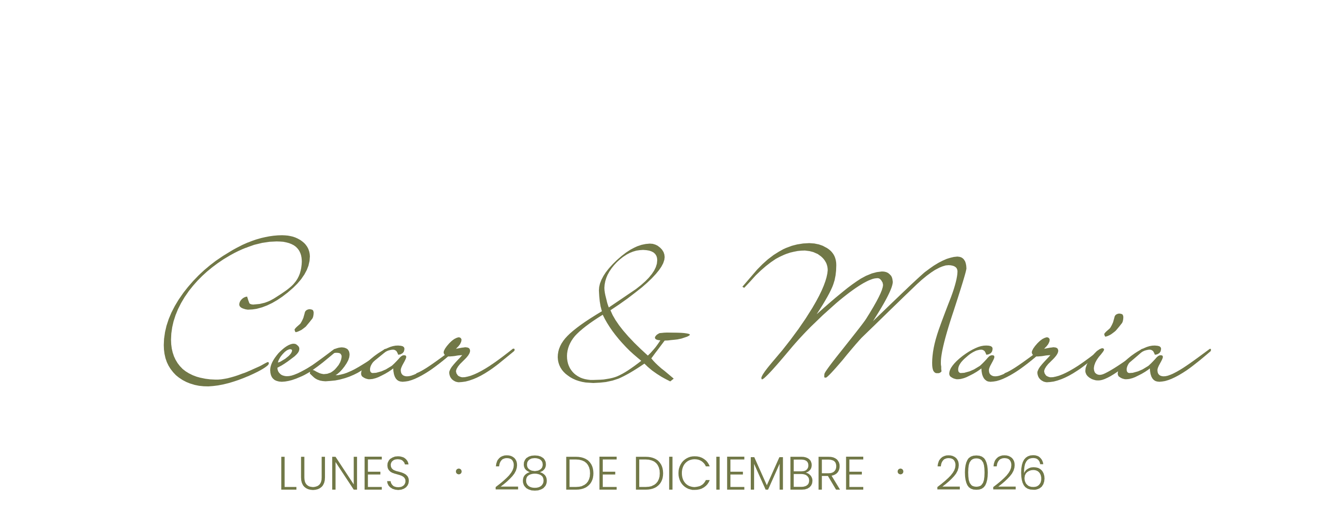 César&María