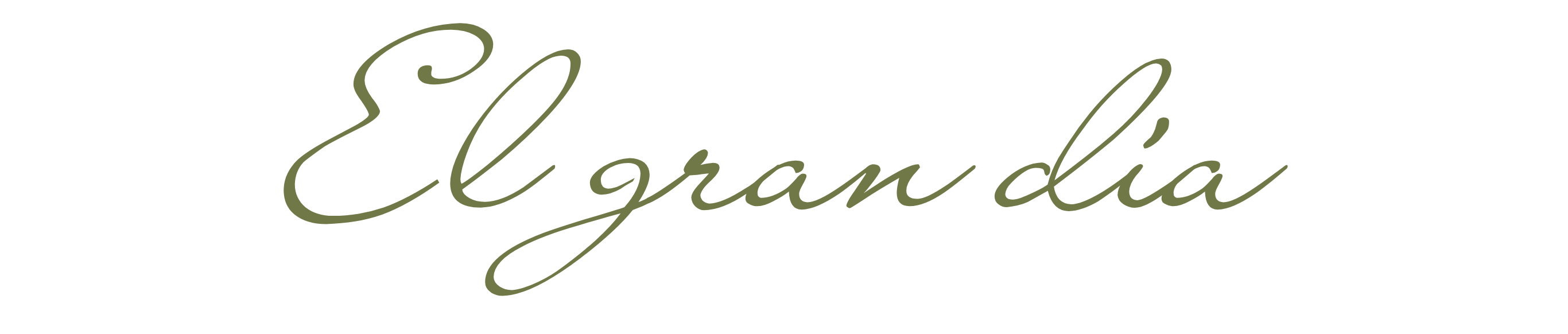 El gran día